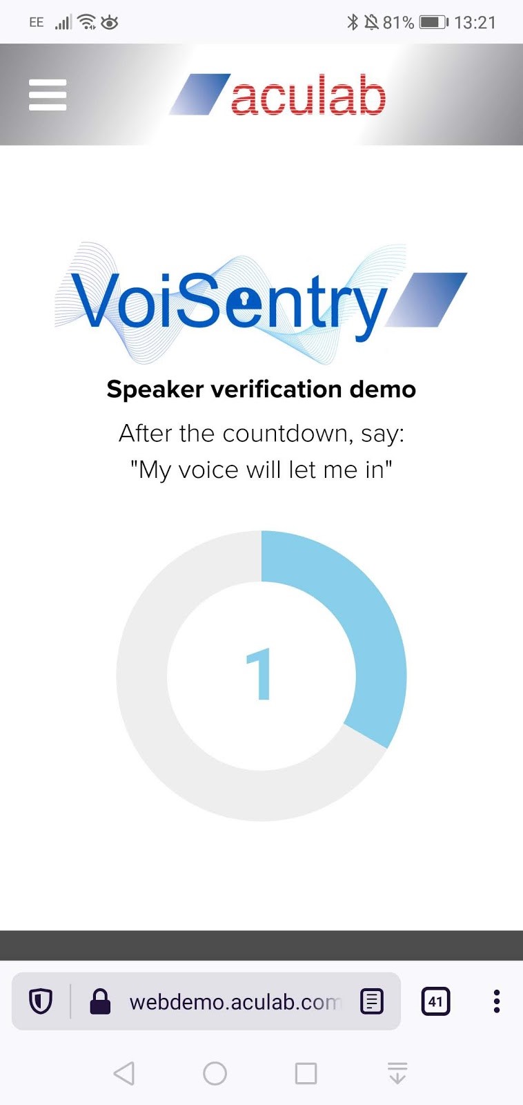 VoiSentry mask test 2